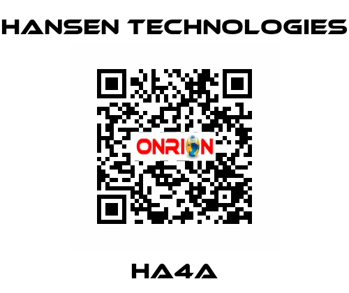 HA4A HANSEN TECHNOLOGIES