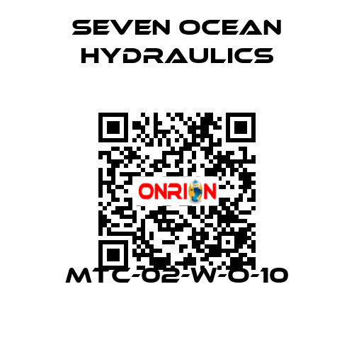 MTC-02-W-O-10 Seven Ocean Hydraulics