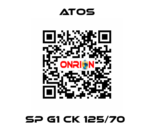 SP G1 CK 125/70  Atos