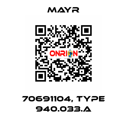 70691104, Type 940.033.A Mayr