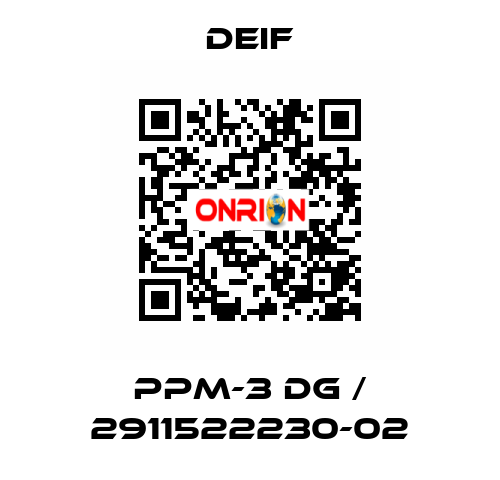 PPM-3 DG / 2911522230-02 Deif