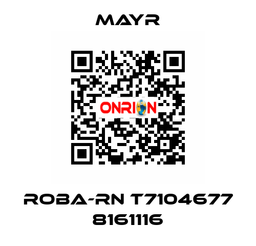 ROBA-RN T7104677 8161116 Mayr