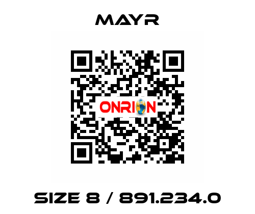 Size 8 / 891.234.0 Mayr