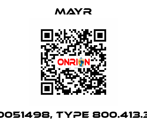 0051498, Type 800.413.3 Mayr
