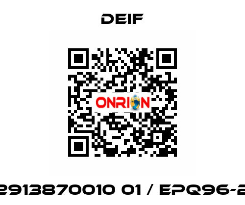 2913870010 01 / EPQ96-2 Deif