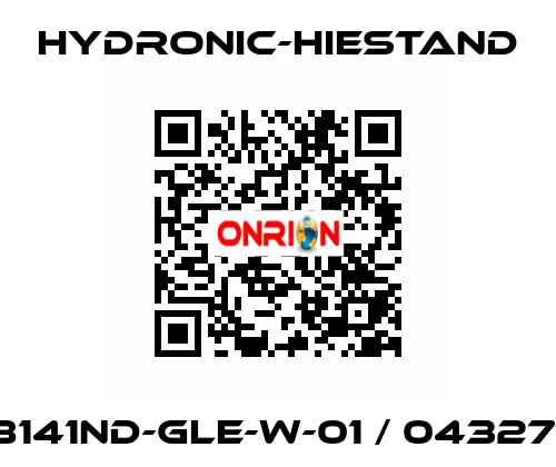 8141ND-GLE-W-01 / 043271 HYDRONIC-HIESTAND