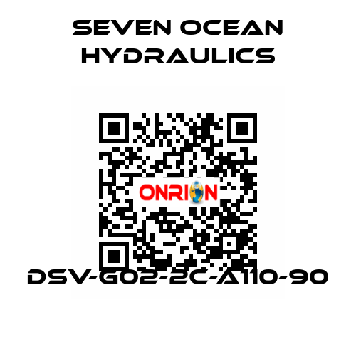 DSV-G02-2C-A110-90 Seven Ocean Hydraulics