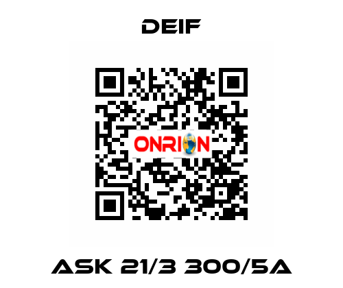 ASK 21/3 300/5A Deif
