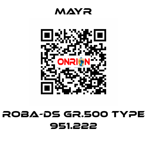 ROBA-DS Gr.500 Type 951.222 Mayr