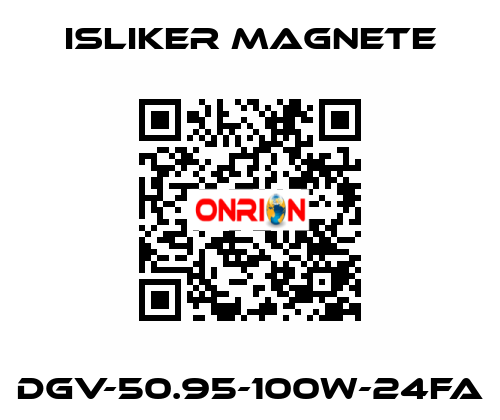 DGV-50.95-100W-24FA ISLIKER MAGNETE