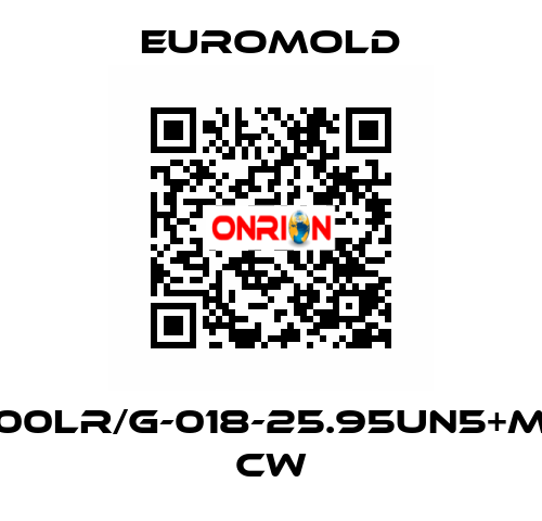 (M400LR/G-018-25.95UN5+MWS) CW EUROMOLD
