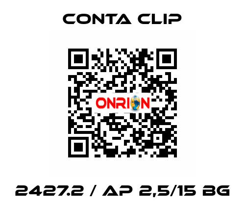 2427.2 / AP 2,5/15 BG Conta Clip