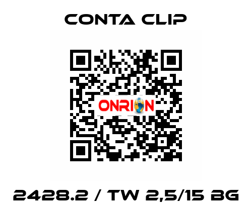 2428.2 / TW 2,5/15 BG Conta Clip