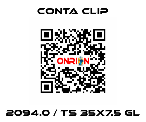 2094.0 / TS 35x7.5 GL Conta Clip