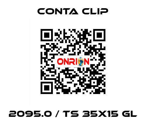 2095.0 / TS 35x15 GL Conta Clip