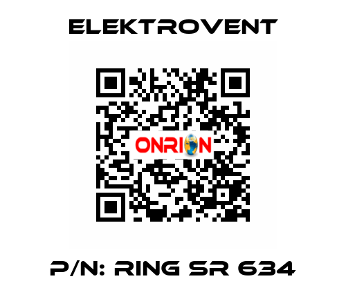 P/N: RING SR 634 ELEKTROVENT