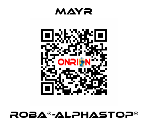 ROBA®-alphastop® Mayr