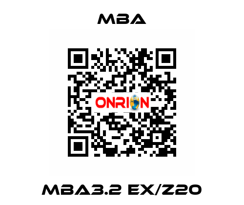 MBA3.2 Ex/Z20 MBA