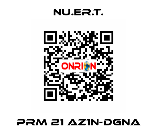 PRM 21 AZ1N-DGNA NU.ER.T.