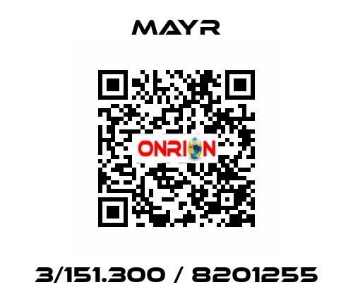 3/151.300 / 8201255 Mayr