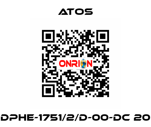 DPHE-1751/2/D-00-DC 20 Atos