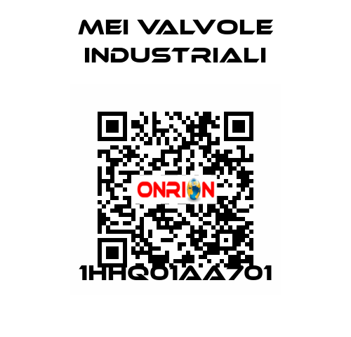1HHQ01AA701 MEI VALVOLE INDUSTRIALI