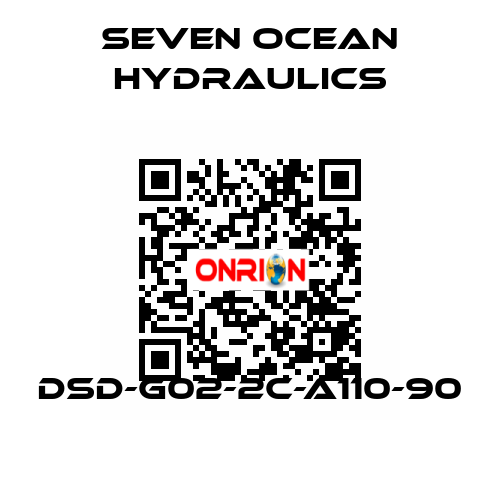 DSD-G02-2C-A110-90 Seven Ocean Hydraulics