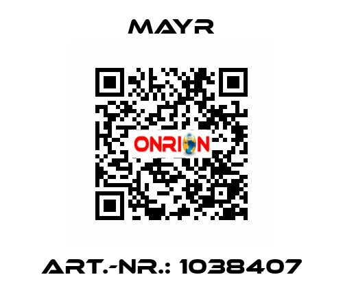 Art.-Nr.: 1038407 Mayr