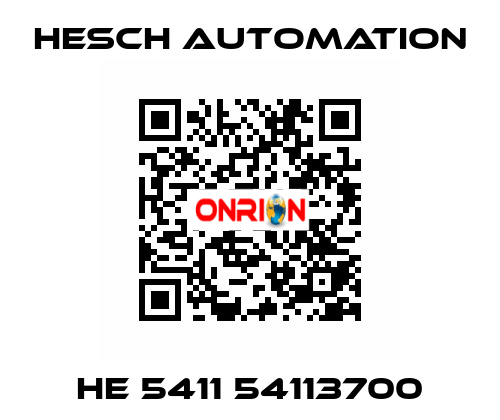 HE 5411 54113700 Hesch Automation