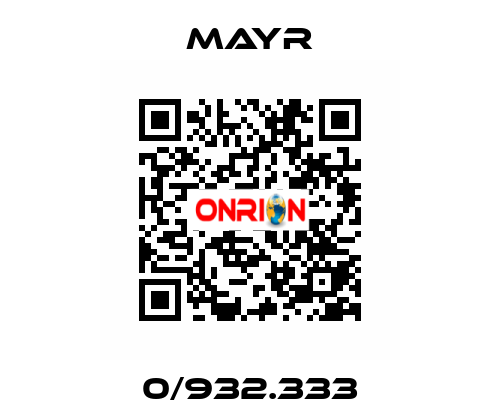0/932.333 Mayr