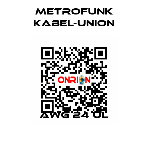 AWG 24 UL METROFUNK KABEL-UNION