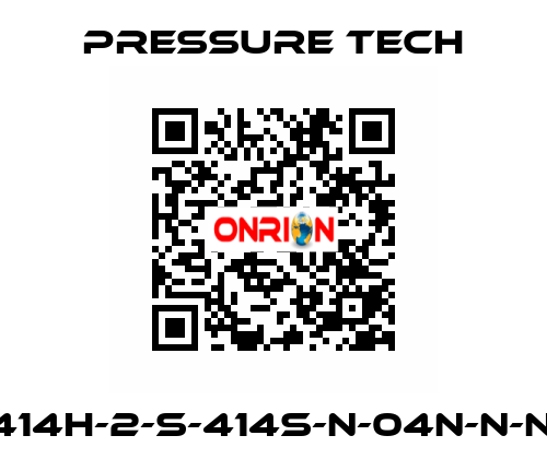 MF414H-2-S-414S-N-04N-N-NV/C Pressure Tech