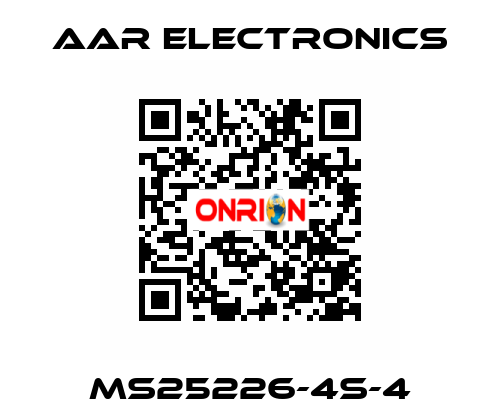 MS25226-4S-4 AAR Electronics