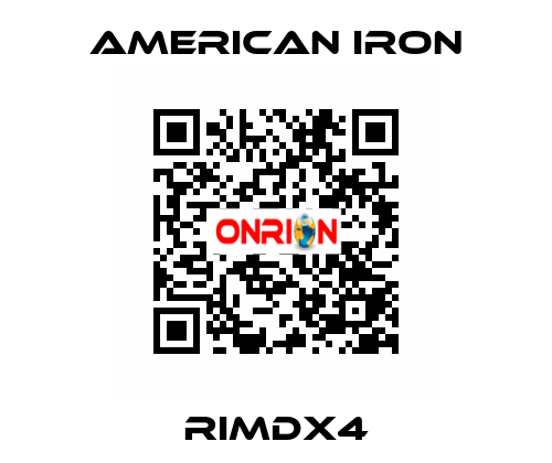 RIMDX4 AMERICAN IRON