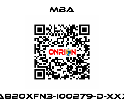 MBA820XFN3-I00279-D-XXXXX MBA