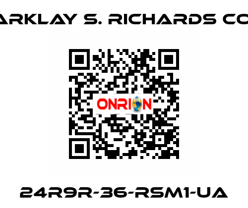 24R9R-36-RSM1-UA Arklay S. Richards Co.