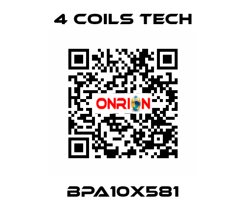 BPA10X581 4 COILS TECH