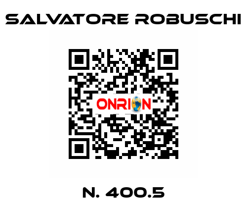 N. 400.5 SALVATORE ROBUSCHI