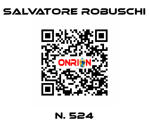 N. 524 SALVATORE ROBUSCHI