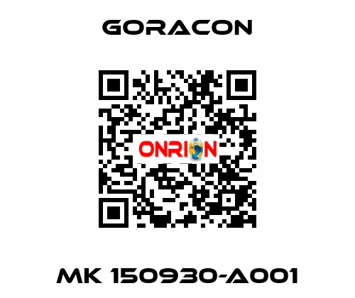 MK 150930-A001 GORACON