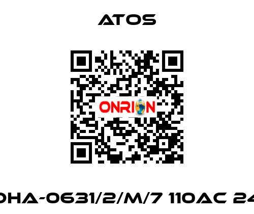 DHA-0631/2/M/7 110AC 24 Atos