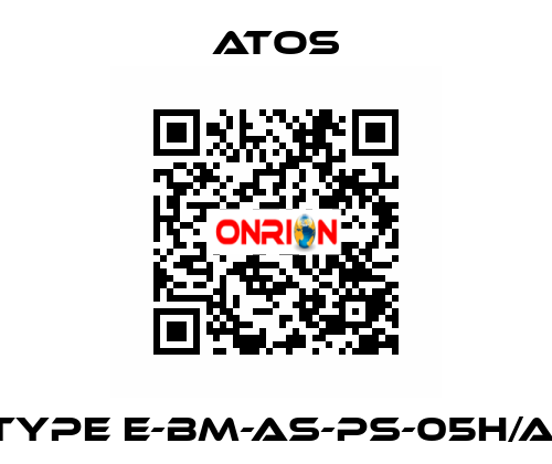 Type E-BM-AS-PS-05H/AI Atos