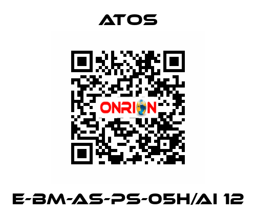 E-BM-AS-PS-05H/AI 12 Atos