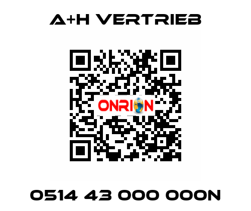 0514 43 000 000N A+h Vertrieb