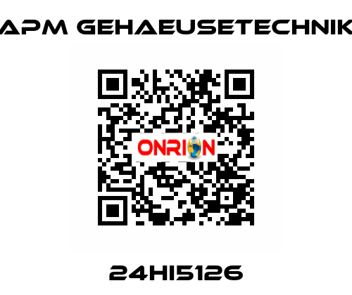 24HI5126 APM GEHAEUSETECHNIK