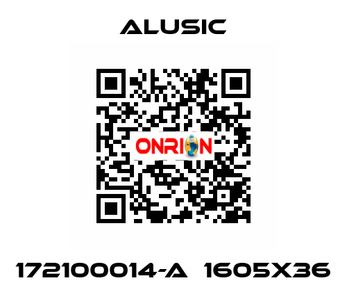 172100014-A  1605X36 ALUSIC