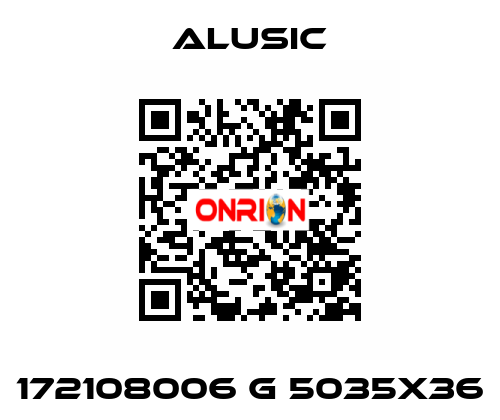 172108006 G 5035X36 ALUSIC