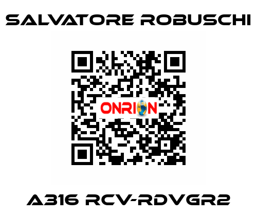 A316 RCV-RDVGR2 SALVATORE ROBUSCHI