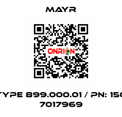 Type 899.000.01 / PN: 150 7017969 Mayr