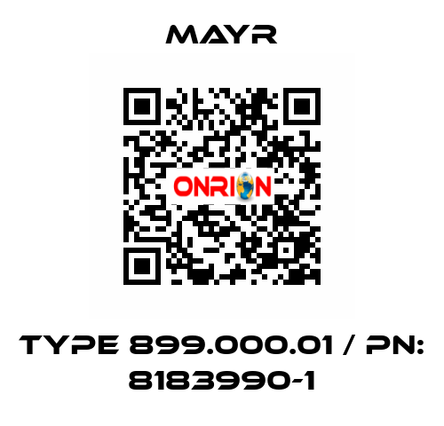 Type 899.000.01 / PN: 8183990-1 Mayr